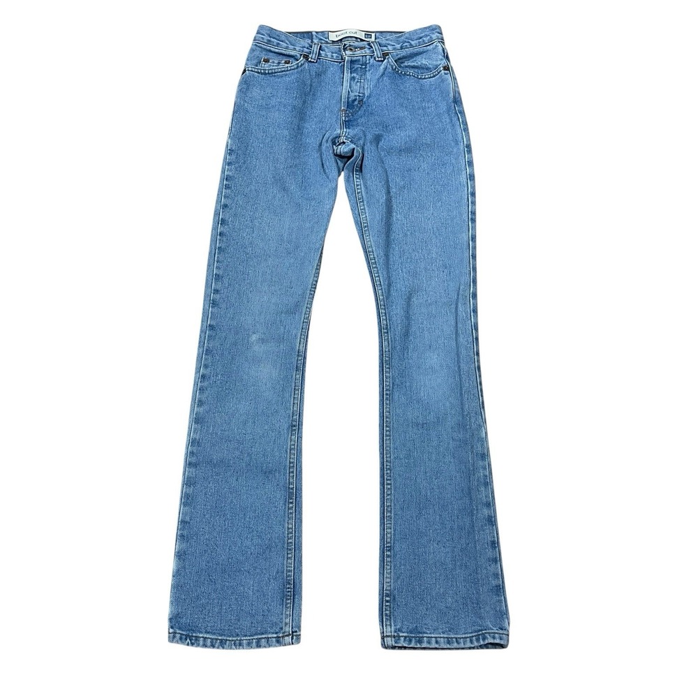 Gap Bootcut Jeans Womens 1 Long (27x34) Light Wash Blue 100% Cotton Vintage Y2K